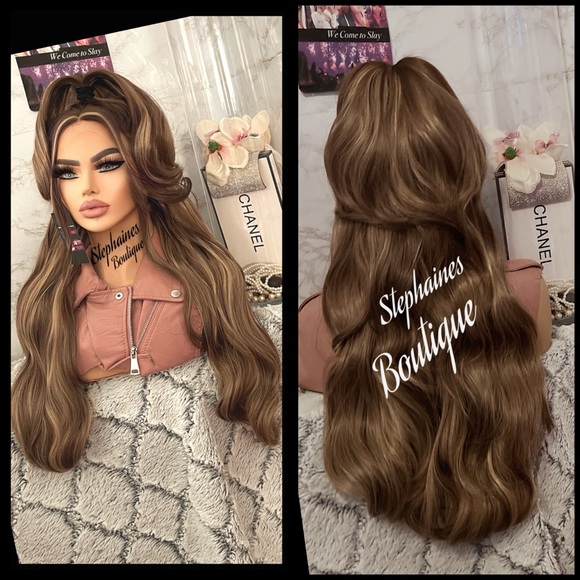 Human Hair Blended Lace Front Wig